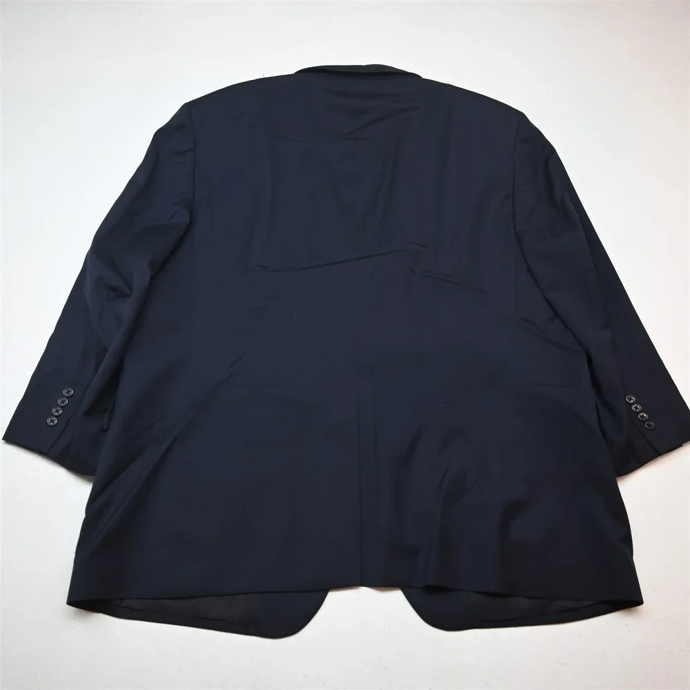 Jos A Bank 50S 44x29 Navy Blue 100% Wool Gordon Mens Jacket Pants Suit